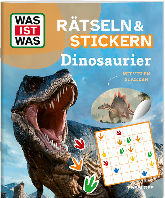 WAS IST WAS Rätseln und Stickern: Dinosaurier (Tessloff Verlag Ragnar Tessloff Gmbh & Co.Kg)