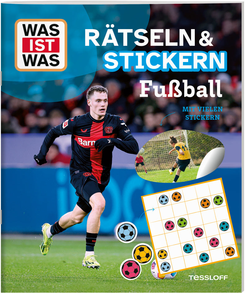 WAS IST WAS Rätseln und Stickern: Fußball (Tessloff Verlag Ragnar Tessloff Gmbh & Co.Kg)