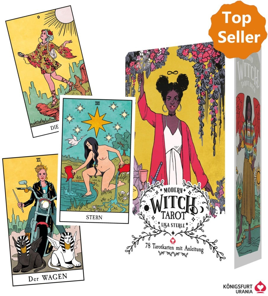 Modern Witch Tarot (Deutsch), m. 1 Buch, m. 1 Beilage (Lisa Sterle)