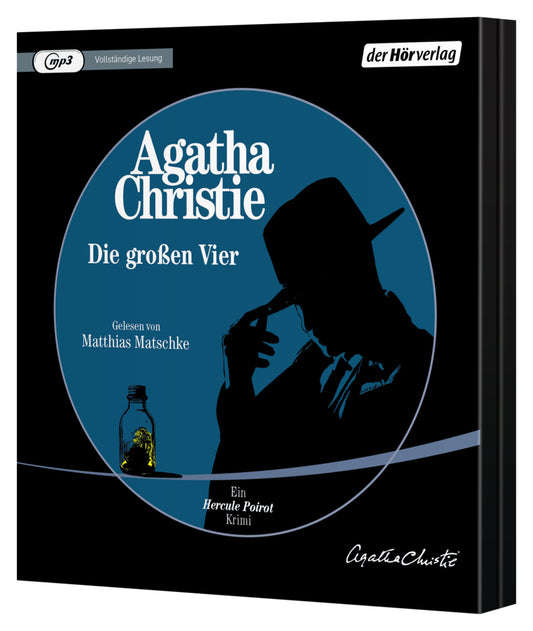 Die großen Vier, 1 Audio-CD, 1 MP3 (Agatha Christie)