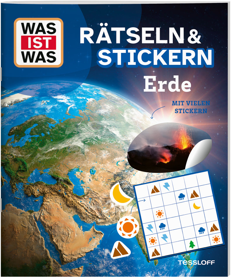 WAS IST WAS Rätseln und Stickern: Erde (Tessloff Verlag Ragnar Tessloff Gmbh & Co.Kg)