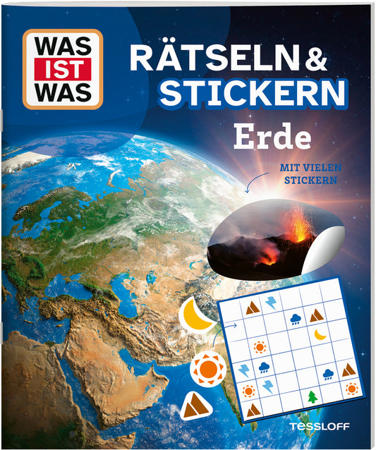 WAS IST WAS Rätseln und Stickern: Erde (Tessloff Verlag Ragnar Tessloff Gmbh & Co.Kg)