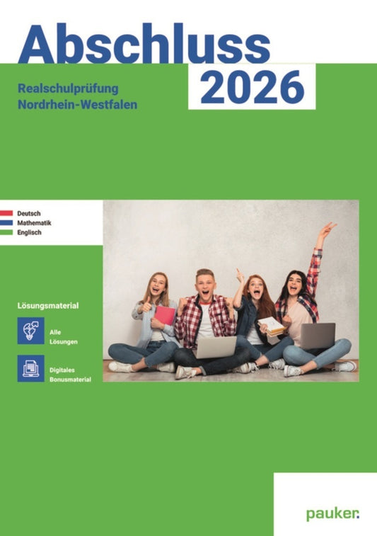 Abschluss 2026 - MSA Realschule NRW - Lösungsband (Bergmoser + Höller Verlag Ag)