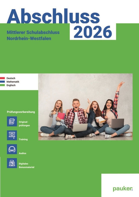 Abschluss 2026 - MSA Realschule NRW - Aufgabenband (Bergmoser + Höller Verlag Ag)