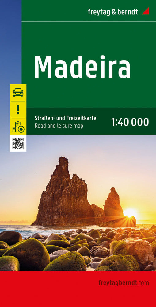 Madeira, Straßen- und Freizeitkarte 1:40.000, freytag & berndt (Freytag & Berndt)