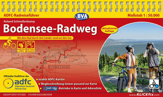 ADFC-Radreiseführer Bodensee-Radweg 1:50.000 praktische , reiß- und wetterfest, GPS-Tracks Download (Roland Schmellenkamp)