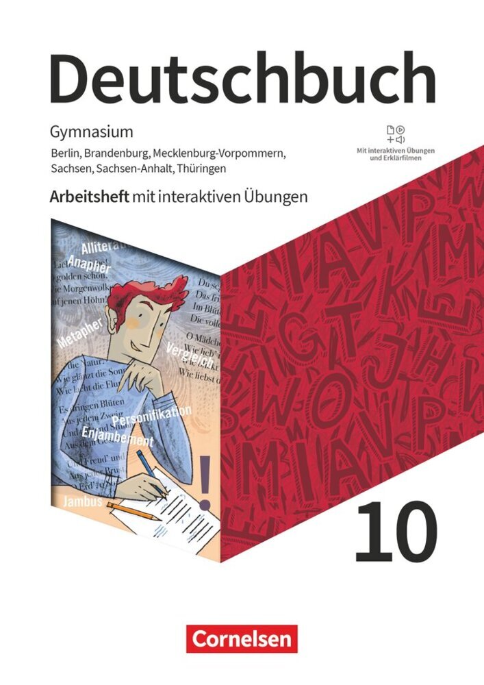 Deutschbuch Gymnasium - Berlin, Brandenburg, Mecklenburg-Vorpommern, Sachsen, Sachsen-Anhalt und Thüringen - Ausgabe 2019 - 10. Schuljahr (Andrea Wagener)