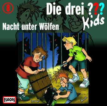 Die drei ???-Kids - Nacht unter Wölfen, 1 Audio-CD (Ulf Blanck)