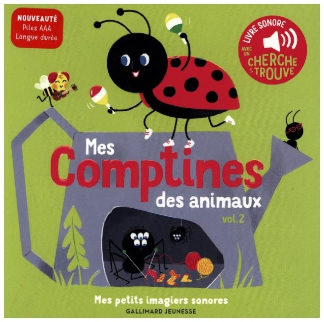 Mes comptines des animaux.Vol. 2 (Elsa Fouquier)