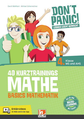 DON'T PANIC! Lernen leicht gemacht, 40 Kurztrainings Mathe (David Wohlhart)