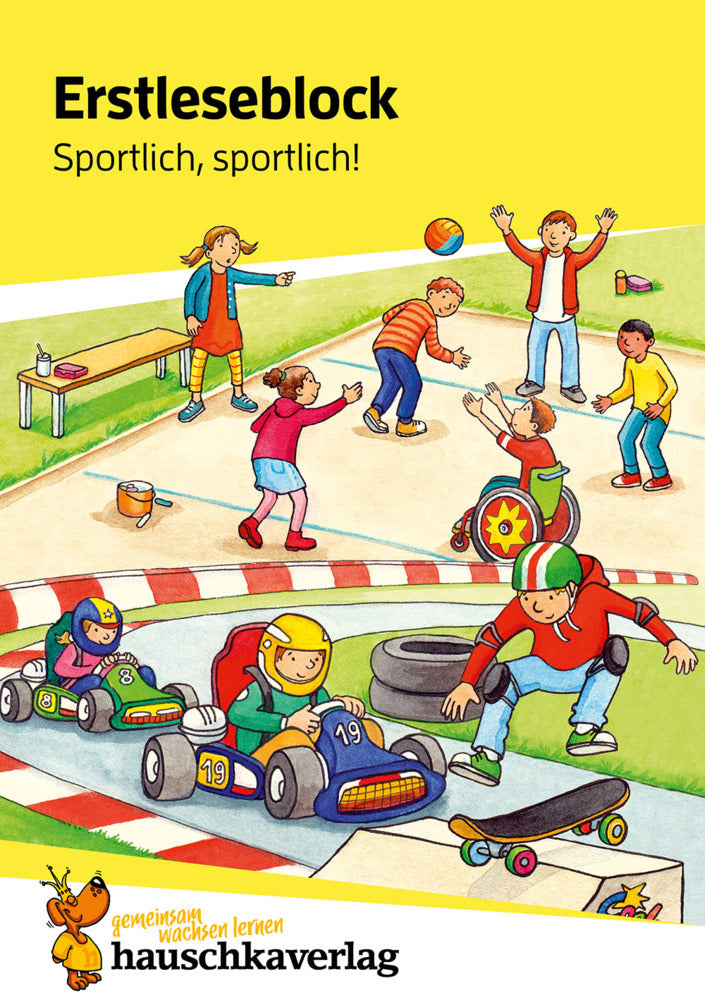 Lesen lernen 1. Klasse für Jungen und Mädchen - Sportlich, sportlich! (Carola Materna)