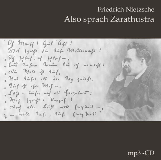 Ausgewählte Werke.Tl.1, Audio-CD, MP3 (Friedrich Nietzsche)