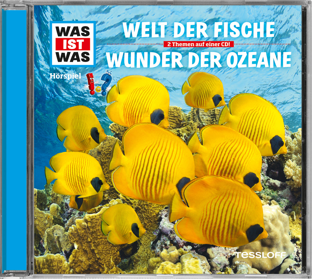 WAS IST WAS Hörspiel: Fische / Meereskunde, 1 Audio-CD, Audio-CD (Kurt Haderer)