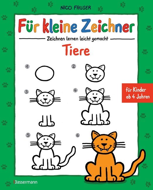 Für kleine Zeichner - Tiere (Nico Fauser)