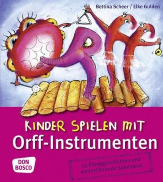 Kinder spielen mit Orff-Instrumenten (Elke Gulden)