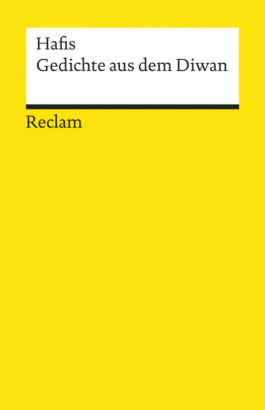 Gedichte aus dem Diwan (Muhammad Schams Ad-Din Hafis)