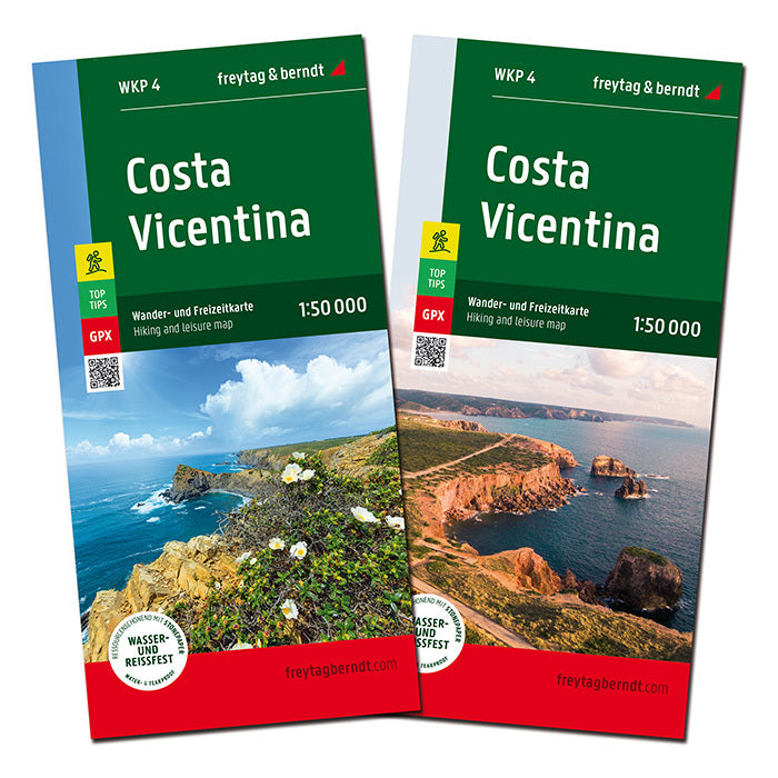Costa Vicentina, Wanderkarte 1:50.000, freytag & berndt (Freytag & Berndt)