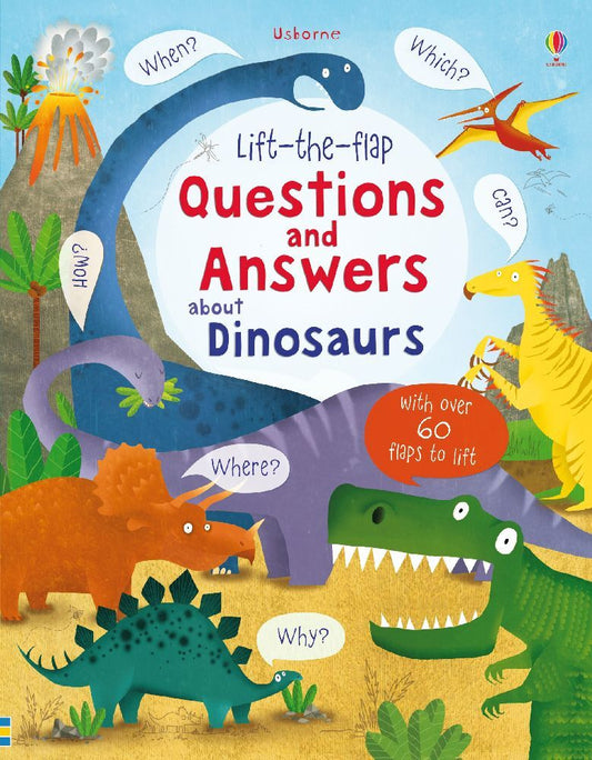 Lift-the-flap Questions and Answers about Dinosaurs (Katie Daynes)