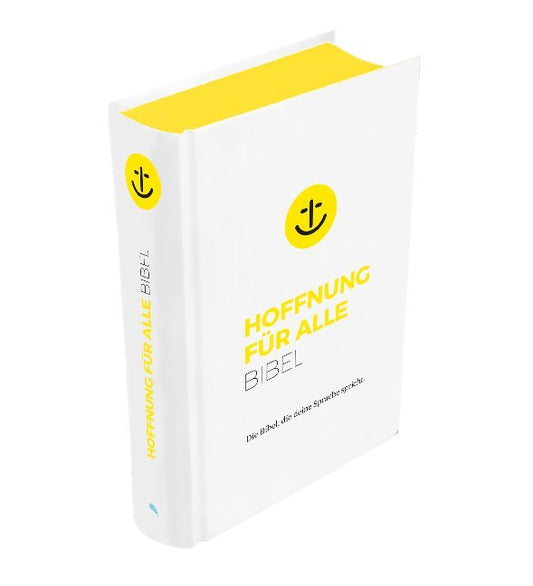 Hoffnung für alle. Die Bibel - "White Hope Edition" - Kleinformat mit Banderole (Fontis - Brunnen Basel)