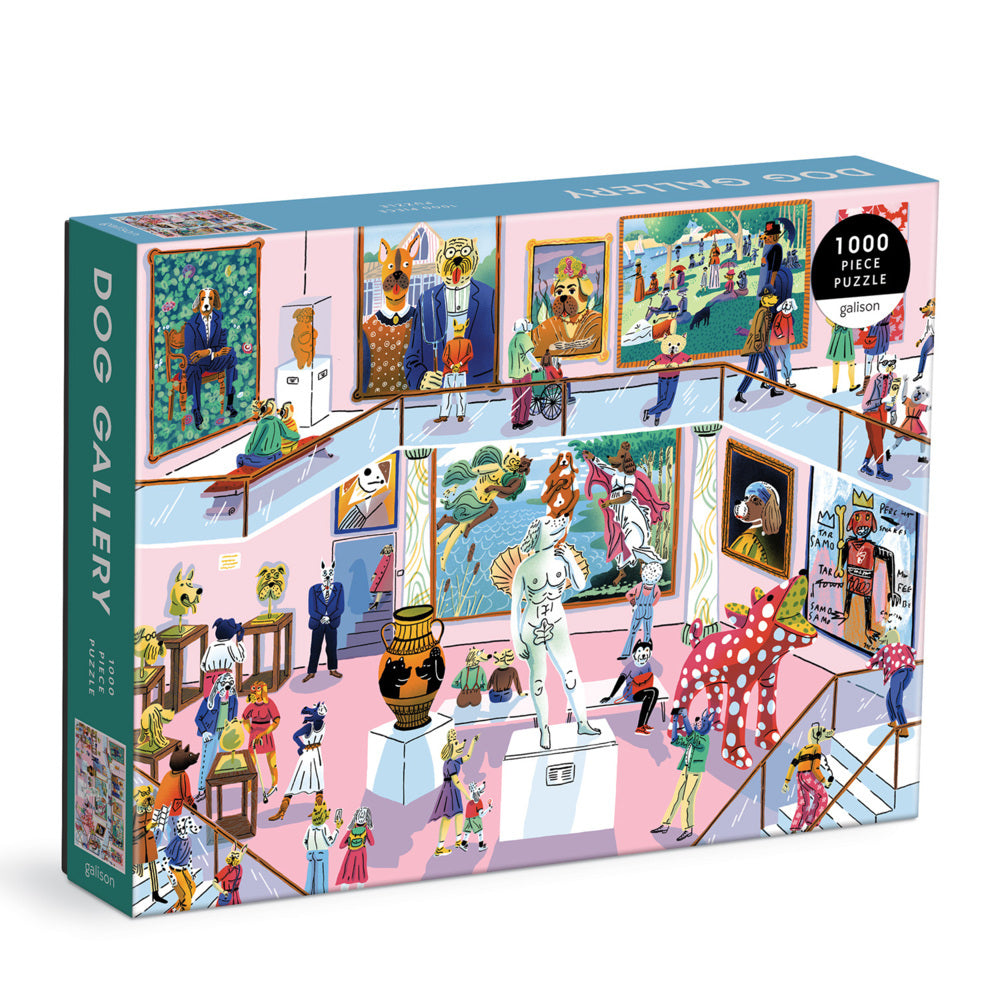 Dog Gallery 1000 Piece Puzzle (Galison)
