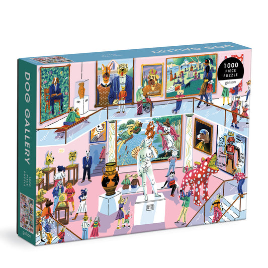 Dog Gallery 1000 Piece Puzzle (Galison)