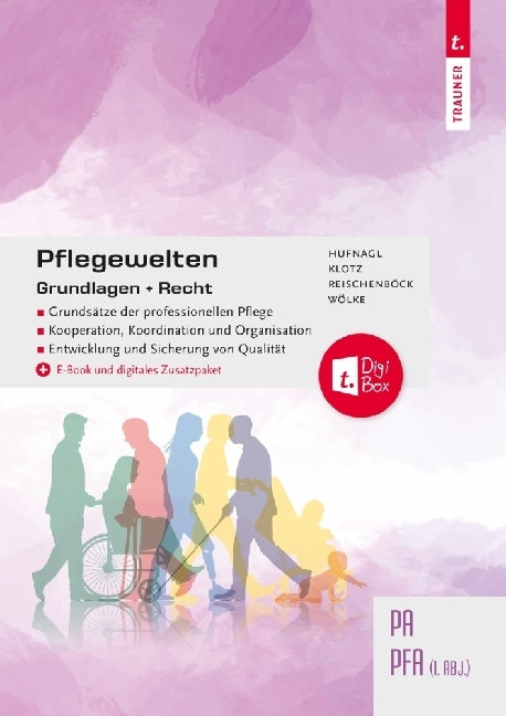 Pflegewelten - Grundlagen + Recht PA/PFA (1. ABJ.) (Barbara Hufnagl)