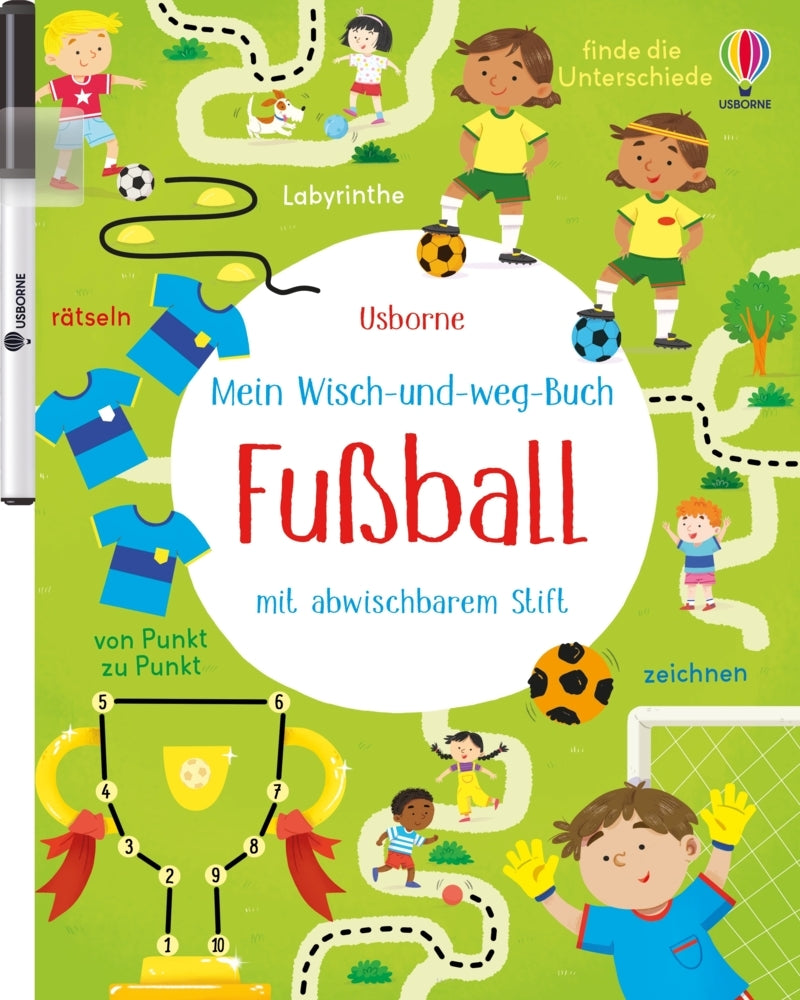 Mein Wisch-und-weg-Buch: Fußball (Kirsteen Robson)