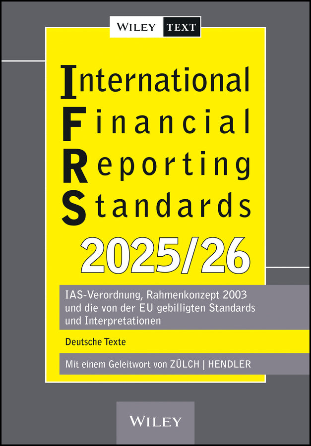International Financial Reporting Standards (IFRS) 2025/2026 (Henning Zülch)