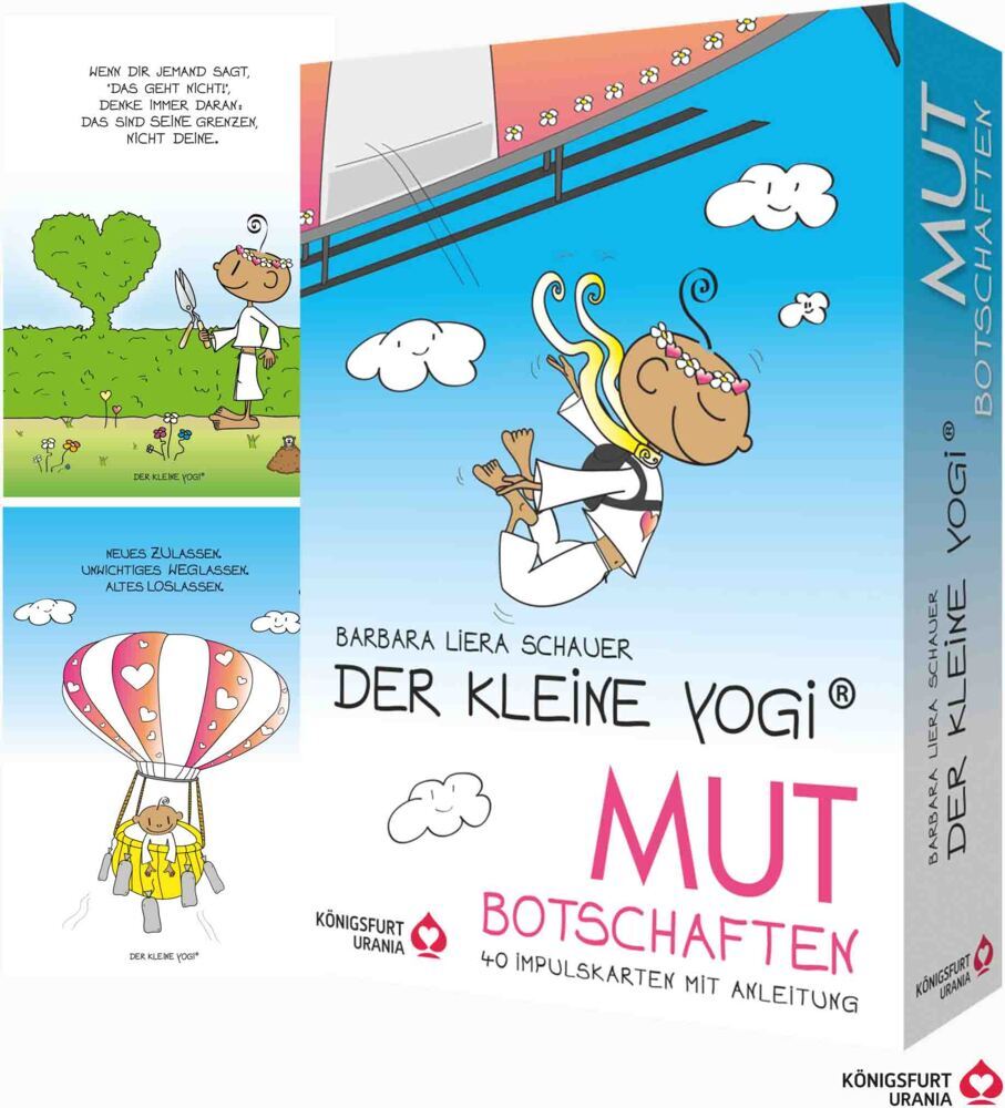 Der kleine Yogi - Mut Botschaften, m. 1 Buch, m. 1 Beilage (Barbara Liera Schauer)
