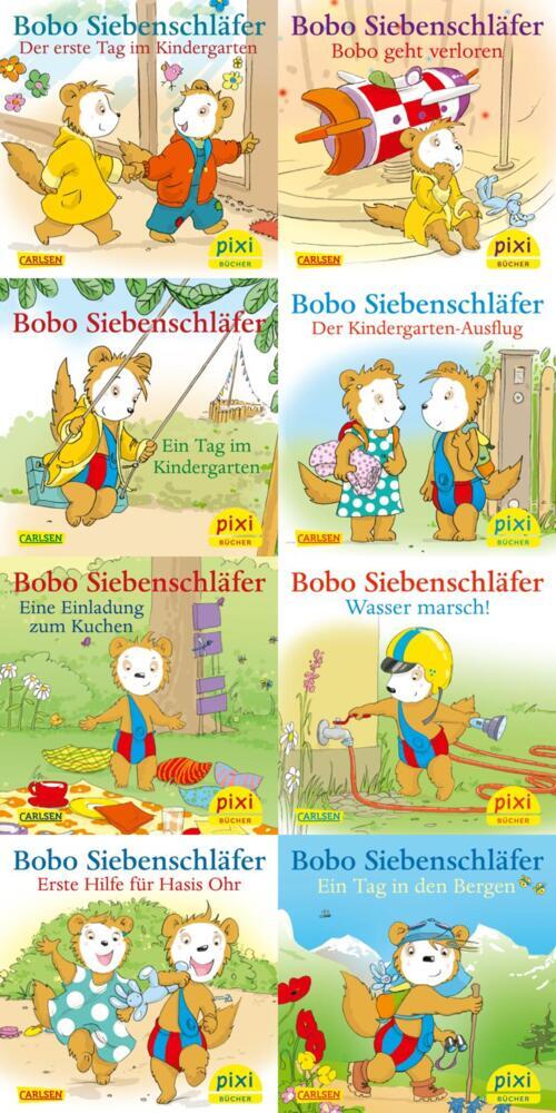 Pixi-Box 282: Neues von Bobo Siebenschläfer (8x8 Exemplare), 8 Teile (Markus Osterwalder)