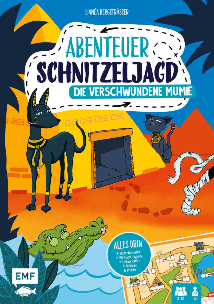 Set: Abenteuer Schnitzeljagd - Die verschwundene Mumie (Linnéa Bergsträsser)