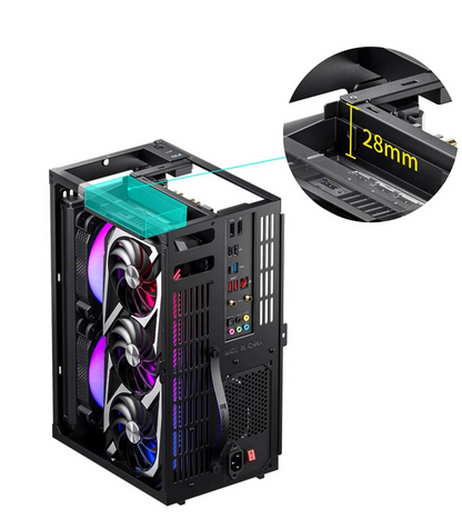 Jonsbo VR3 - schwarz - Retoure