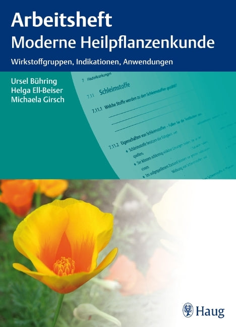 Arbeitsheft Moderne Heilpflanzenkunde (Ursel Bühring)