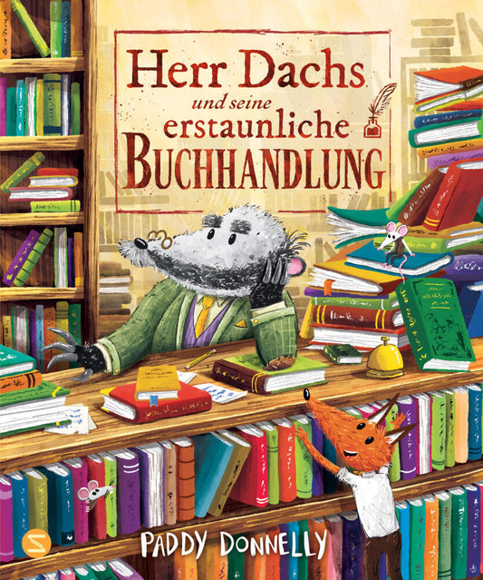 Herr Dachs und seine erstaunliche Buchhandlung (Paddy Donnelly)