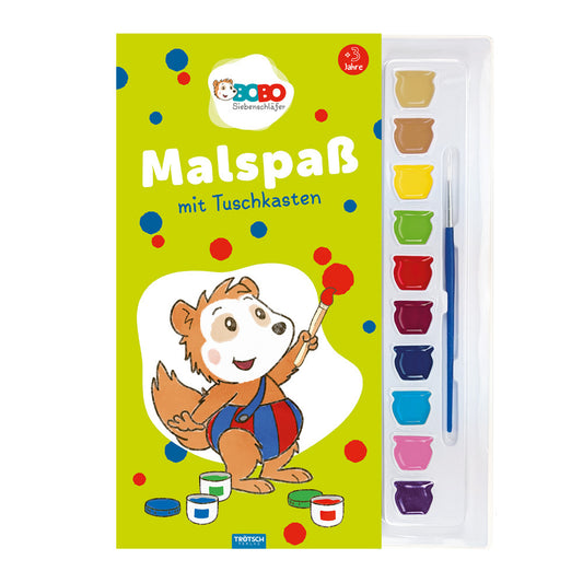 Trötsch Bobo Siebenschläfer Malspaß mit Tuschkasten (Trötsch Verlag)