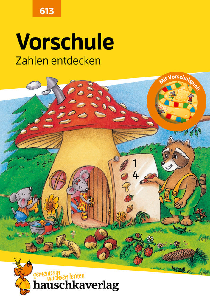 Vorschule Übungsheft ab 5 Jahre für Junge und Mädchen - Zahlen entdecken. A5-Heft (Ulrike Maier)