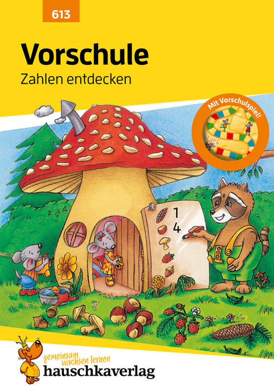 Vorschule Übungsheft ab 5 Jahre für Junge und Mädchen - Zahlen entdecken. A5-Heft (Ulrike Maier)