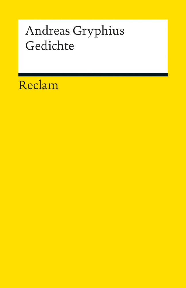 Gedichte (Andreas Gryphius)