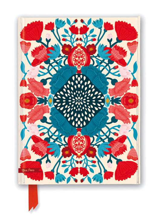 Premium Notizbuch DIN A5: Nina Pace, Echtes Blau (Flame Tree Publishing)