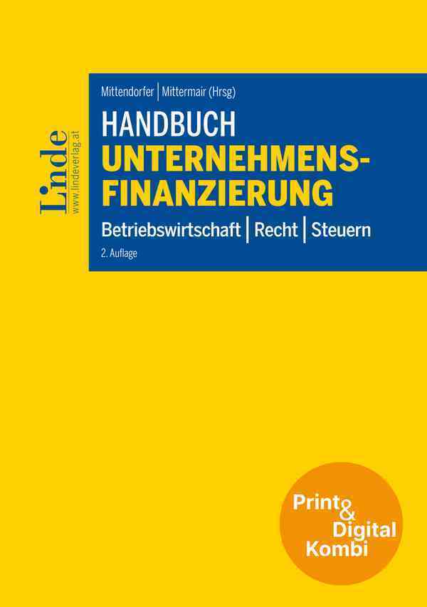 Handbuch Unternehmensfinanzierung (Kombi Print&digital) (Ernst Chalupsky)
