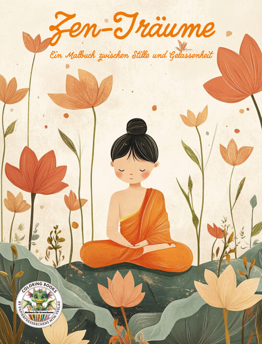 Zen-Träume - Ein Malbuch zwischen Stille und Gelassenheit (Nanja Holland)