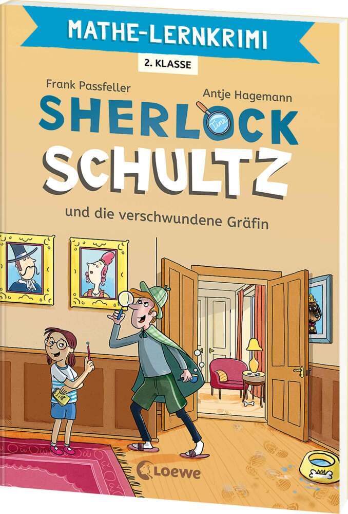 Mathe-Lernkrimi - Sherlock Schultz und die verschwundene Gräfin (Frank Passfeller)