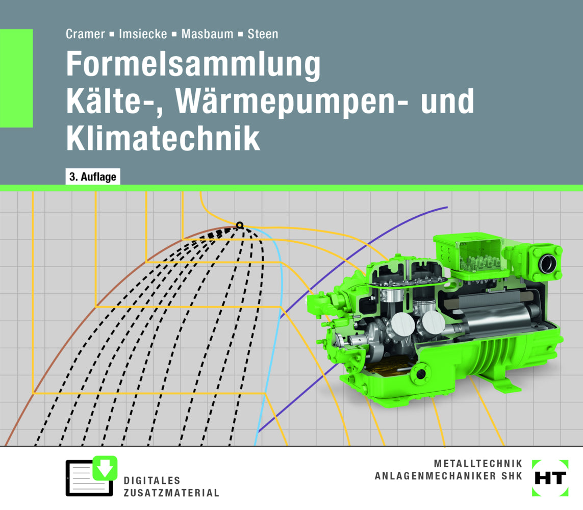 eBook inside: Buch und eBook Formelsammlung Kälte-, Wärmepumpen- und Klimatechnik, m. 1 Buch (Christian Cramer)