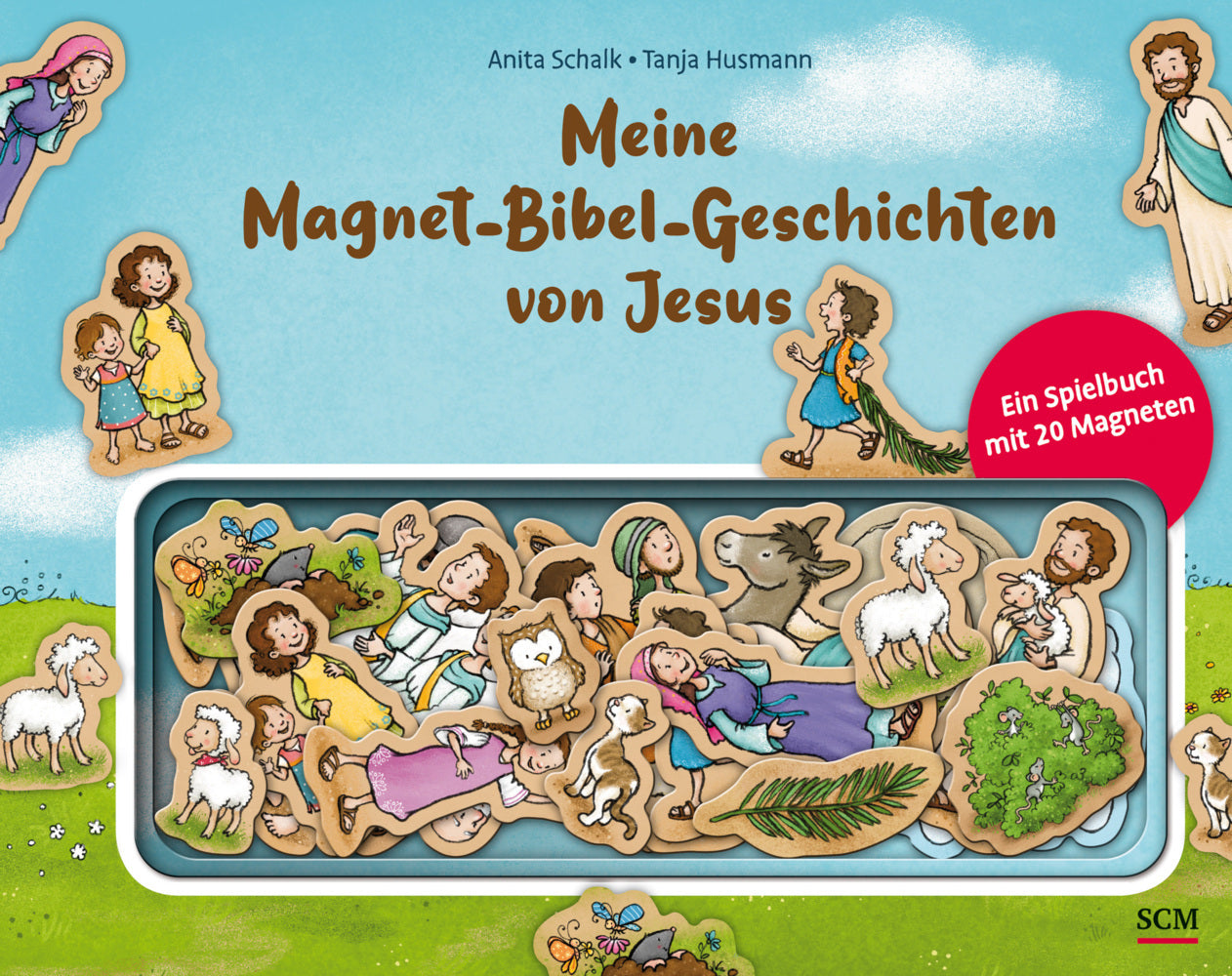 Meine Magnet-Bibel-Geschichten von Jesus (Anita Schalk)