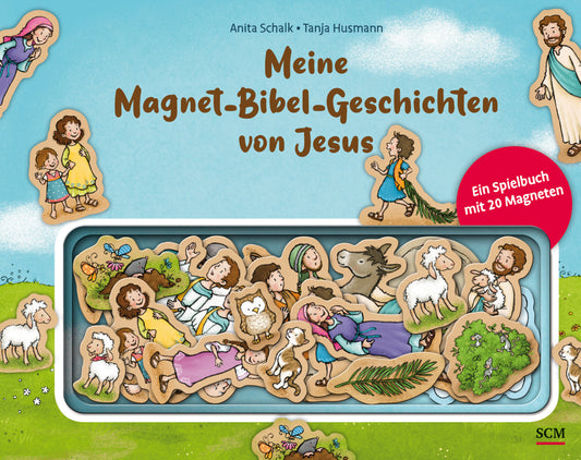 Meine Magnet-Bibel-Geschichten von Jesus (Anita Schalk)