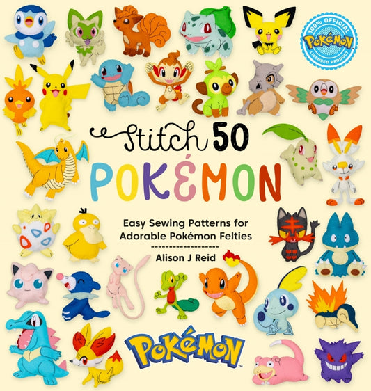 Stitch 50 Pokémon (Alison J Reid)