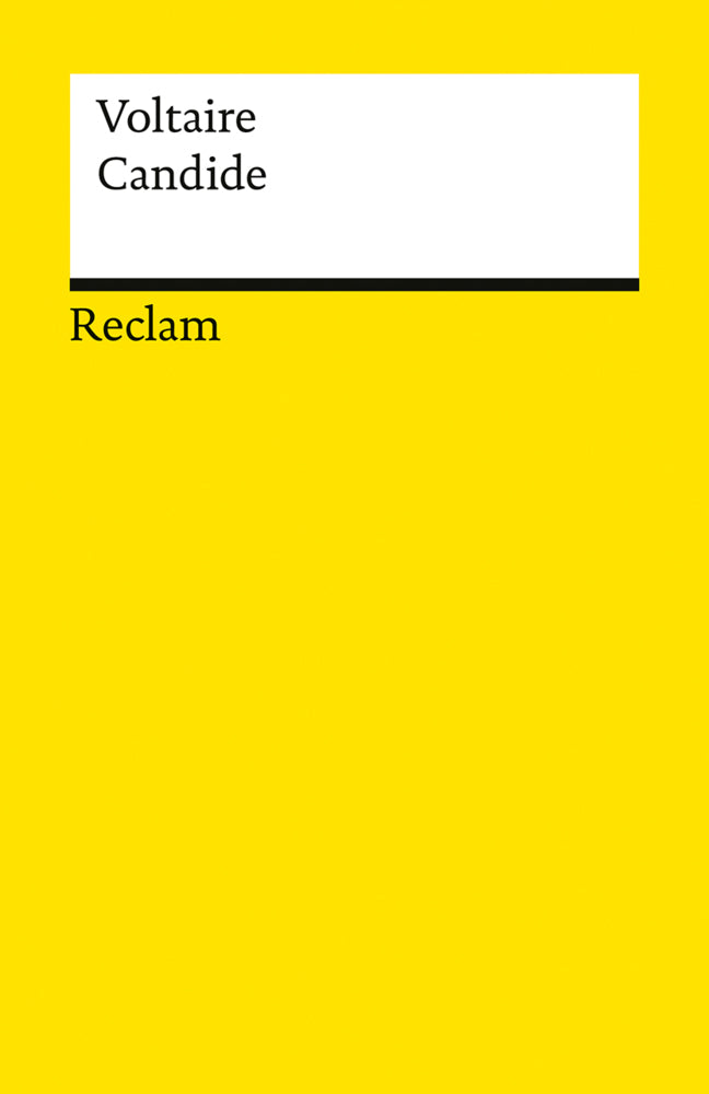 Candide oder der Optimismus (Voltaire)