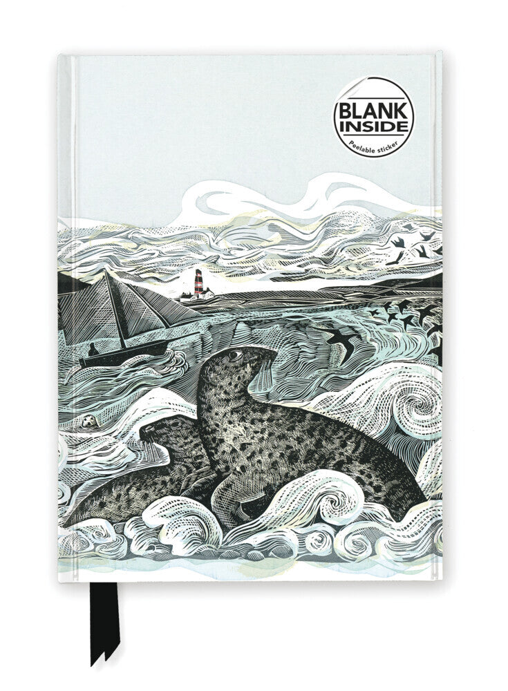Premium Notizbuch Blank DIN A5: Angela Harding, Das Lied der Seehunde (Flame Tree Publishing)