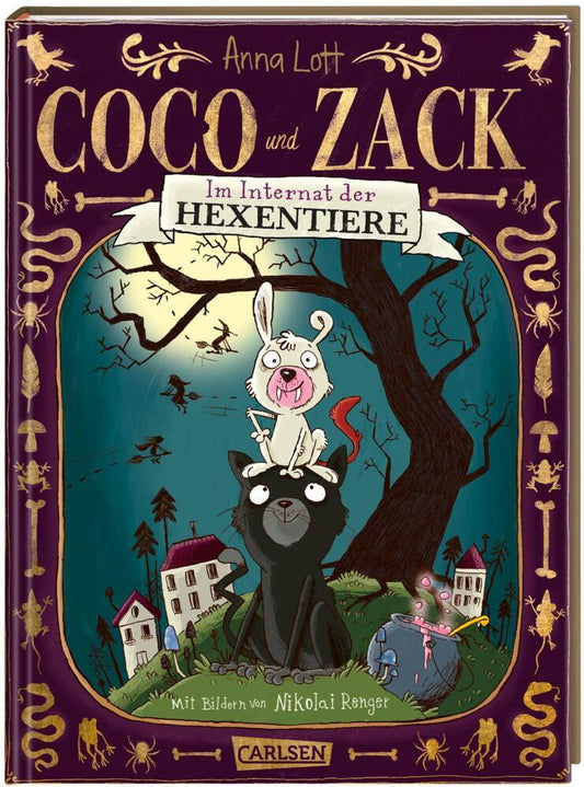 Coco und Zack: Coco und Zack - Im Internat der Hexentiere (Anna Lott)