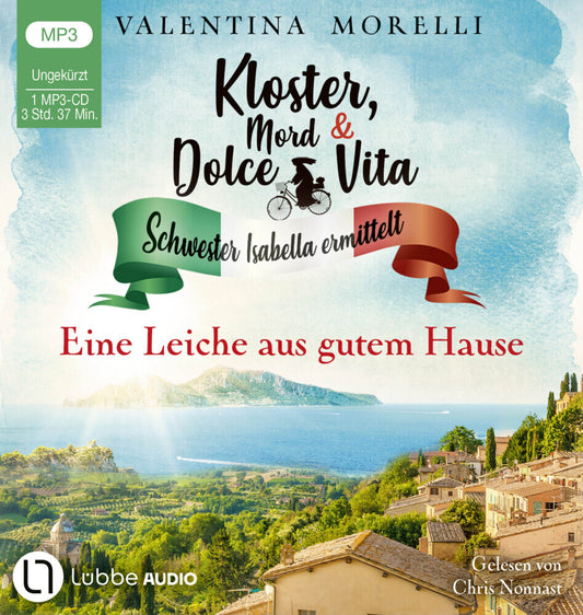 Kloster, Mord und Dolce Vita - Eine Leiche aus gutem Hause, 1 Audio-CD, 1 MP3 (Valentina Morelli)
